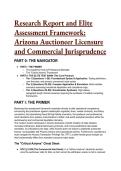 2026&sol;2027 S-Tier Elite Assessment Framework&colon; Arizona Auctioneer Licensure&comma; UCC & Commercial Jurisprudence &lpar;50&plus; Q&A&rpar;