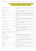 USMLE STEP 2 CK INTERNAL MEDICINE UPDATED STUDY &NewLine;GUIDE QUESTIONS AND CORRECT ANSWERS 