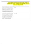 USMLE STEP 2 CK MEDICAL SUBJECT REVIEW&colon; INTERNAL&colon; &NewLine;INFECTIOUS DISEASES UPDATED STUDY GUIDE QUESTIONS &NewLine;AND CORRECT ANSWERS 
