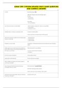 USMLE STEP 3 REVIEW UPDATED STUDY GUIDE QUESTIONS &NewLine;AND CORRECT ANSWERS 