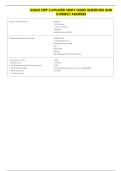 USMLE STEP 3 UPDATED STUDY GUIDE QUESTIONS AND &NewLine;CORRECT ANSWERS
