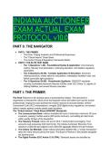 2026&sol;2027 Indiana Auctioneer License Exam ACTUAL EXAM PROTOCOL v10&period;0 &vert; S-Tier Test Bank &lpar;60&plus; Verified Q&A &plus; Mentor Explanations&rpar;