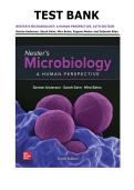Test Bank Nester's Microbiology 10th Edition Anderson Salm Beins &vert; Complete Chapters
