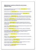 NSG-310 Exam 1 questions verified with correct answers &NewLine;2026&sol;2027 version