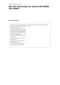 REAL HESI Pharmacology