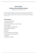 Samenvatting Inleiding Gezondheidspsychologie &ndash; Biopsychosociaal Model&comma; Stress & Coping