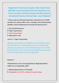 Fitzgerald Pre-Test Exam &lpar;Latest&rpar; &vert;&vert; Most Recent Exam &NewLine;2026&sol;2027 Actual Complete Real Exam Questions And &NewLine;Correct Answers &lpar;Verified Answers&rpar; Already Graded A&plus; &NewLine;&vert; Guaranteed Success&excl;&excl; Newest Exam &vert; Just Released&excl;&excl; 
