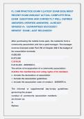 FL CAM PRACTICE EXAM 1&lpar;LATEST EXAM 2026&rpar; MOST &NewLine;RECENT EXAM 2026&vert;2027 ACTUAL COMPLETE REAL &NewLine;EXAM  QUESTIONS AND CORRECTLY WELL DEFINED &NewLine;ANSWERS &lpar;VERIFIED ANSWERS&rpar;  ALREADY           &NewLine;GRADED A&plus;  GUARANTEED SUCCESS&excl;&excl;&excl;                                &NewLine;NEW
