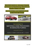 DeGarmo's Materials and Processes in Manufacturing&comma; 14th Edition &colon; Solution Manual &semi; Chapter-by-Chapter Worked Solutions &vert; Ronald A&period; Kohser & J&period; T&period; Black &vert; Manufacturing Engineering Exam & Study Companion