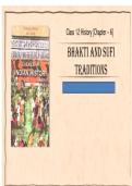 Quick Revision Notes&colon; Bhakti Sufi Traditions &vert; Class 12 History Chapter 6 NCERT
