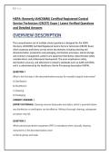 HSPA &lpar;formerly IAHCSMM&rpar; Certified Registered Central &NewLine;Service Technician &lpar;CRCST&rpar; Exam &vert; Latest Verified Questions &NewLine;and Detailed Answers