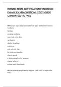 RYANAIR INITIAL CERTIFICATION EVALUATION&NewLine;EXAMS SOLVED QUESTIONS STUDY GUIDE&NewLine;GUARANTEED TO PASS&NewLine;