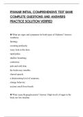 RYANAIR INITIAL COMPREHENSIVE TEST BANK&NewLine;COMPLETE QUESTIONS AND ANSWERS&NewLine;PRACTICE SOLUTION VERIFIED