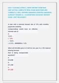 IAAO 112 EXAM &lpar;LATEST&rpar; &vert;&vert; MOST RECENT EXAM 2026                &NewLine;&vert;2027 ACTUAL COMPLETE REAL EXAM QUESTIONS AND &NewLine;CORRECTLY WELL DEFINED ANSWERS &lpar;VERIFIED ANSWERS&rpar; &NewLine;ALREADY GRADED A&plus; &vert; GUARANTEED SUCCESS&excl;&excl; NEWEST &NewLine;EXAM &vert; JUST RELEASED&excl;&excl;