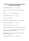 WGU D440 Common practice test Questions and Answers&semi; verified and accurate 2026&sol;2027