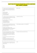 EXCPT PRACTICE EXAM B PHARM TECH ACTUAL QUESTIONS &NewLine;AND CORRECT ANSWERS 