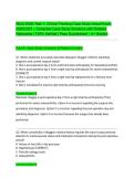 WGU D265 Task 1&colon; Critical Thinking Case Study Actual Exam 2026&sol;2027 &ndash; Complete Case Study Solutions with Detailed Rationales &vert; 100&percnt; Verified &vert; Pass Guaranteed &ndash; A&plus; Graded