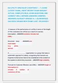 ISA UTILITY SPECIALIST &lpar;CHAPTERS 1 &ndash; 7 &rpar; EXAM &NewLine;&lpar;LATEST EXAM&rpar; &vert;&vert; MOST RECENT EXAM 2026&vert;2027 &NewLine;ACTUAL COMPLETE REAL EXAM QUESTIONS AND &NewLine;CORRECT WELL DEFINED ANSWERS &lpar;VERIFIED &NewLine;ANSWERS&rpar; ALREADY GRADED A&plus; &vert;&vert; GUARANTEED &NewLine;SUCCESS&excl;&excl; BRAND NEW EXAM&excl;&excl; JUST  RE