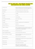 FIRST AID USMLE STEP 1&colon; BIOCHEMISTRY UPDATED STUDY &NewLine;GUIDE QUESTIONS AND CORRECT ANSWERS