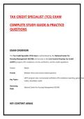 Tax Credit Specialist &lpar;TCS&rpar; Exam &ndash; Complete Study Guide & Practice Questions