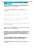 Business Management Study Guide Bundle &vert; WGU D099&comma; C215 & Management Review