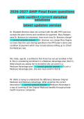 AHIP Final Exam Study Guide &lpar;2026&sol;2027&rpar; &vert; Practice Questions with Detailed Explanations