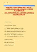 AWS Certified SysOps Administrator - Associate SOA-C02 Exam Practice Questions 2026-2027 &vert; 250&plus; Questions with Verified Answers & Rationales