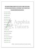 SPANISH &ast;&ast;&ast;&ast;&ast; WEENIE&vert;COMPLETE STUDY GUIDE WITH 100&percnt; ACCURATE QUESTIONS & ANSWERS &vert; ACE EVERY TEST &vert; GUARANTEED EXCELLENCE&period;