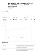 Mod 3 68w EXAM 2026 TEST&excl;&excl; Graded A&plus; &vert; 2025&vert;2026 EXAM UPDATE EXAM Questions with 100&percnt; Correct Answers &vert; Verified