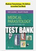 Medical Parasitology 7th Edition &NewLine;Leventhal Test Bank  complete newest solution 2026&sol;2027