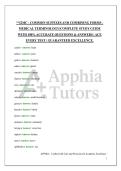 &ast;&ast;I2MC - COMMON SUFFIXES AND COMBINING FORMS - MEDICAL TERMINOLOGY&vert;COMPLETE STUDY GUIDE WITH 100&percnt; ACCURATE QUESTIONS & ANSWERS &vert; ACE EVERY TEST &vert; GUARANTEED EXCELLENCE&period;