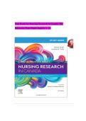 Test Bank for Nursing Research in Canada&colon; Methods&comma; Critical Appraisal&comma; &NewLine;and Utilization&comma; 5th Edition by Mina D&period; Singh&comma; Lorraine Thirsk&comma; Sarah &NewLine;Stahlke&comma; Ramesh Venkatesa Perumal&comma; Geri LoBiondo-Wood & Judith &NewLine;Haber &vert; Chapters 1-21 