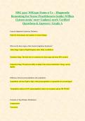 NSG 550&sol; NSG550 Exam 2 V1 &ndash; Diagnostic &NewLine;Reasoning for Nurse Practitioners Guide&vert; Wilkes &NewLine;&lpar;Latest 2026&sol; 2027 Update&rpar; 100&percnt; Verified &NewLine;Questions & Answers &vert; Grade A 