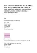 NCAL KAISER EKG EXAM NEWEST ACTUAL EXAM &vert;&vert; MOST RECENT EXAM 2026 ACTUAL COMPLETE REAL EXAM &sol;&sol;WITH COMPLETE QUESTIONS AND CORRECT ANSWERS &lpar;ALREADY GRADED A&plus;&rpar; &vert; GUARANTEED SUCCESS&excl;&excl;