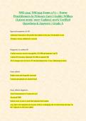 NSG 554&sol; NSG554 Exam 3 V1 &ndash; Nurse &NewLine;Practitioners in Primary Care I Guide&vert; Wilkes &NewLine;&lpar;Latest 2026&sol; 2027 Update&rpar; 100&percnt; Verified &NewLine;Questions & Answers &vert; Grade A