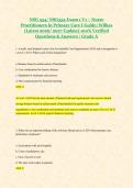 NSG 554&sol; NSG554 Exam 1 V1 &ndash; Nurse &NewLine;Practitioners in Primary Care I Guide&vert; Wilkes &NewLine;&lpar;Latest 2026&sol; 2027 Update&rpar; 100&percnt; Verified &NewLine;Questions & Answers &vert; Grade A