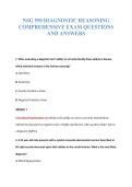 Advanced Health Assessment & Diagnostic Reasoning&colon; NSG 550 Practice Question Bank