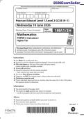 Edexcel GCSE Maths June 2026 Paper 3 Question Paper &lbrack;VERIFIED&rsqb;