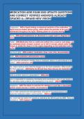 MEDICATION AIDE EXAM 2026 UPDATE QUESTIONS&NewLine;AND CORRECT VERIFIED ANSWERS ALREADY&NewLine;GRADED A&plus; &lpar;BRAND NEW VISION&rpar;