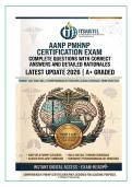 AANP PMHNP Certification Exam Study Guide &vert; Comprehensive Practice Questions with Detailed Explanations &vert; Latest 2026 Edition
