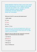 NURSE RESIDENCY PREP EKG EXAM &lpar;LATEST EXAM&rpar; &vert;&vert;MOST &NewLine;RECENT EXAM 2026&vert;2027 ACTUAL COMPLETE REAL EXAM &NewLine;QUESTIONS AND CORRECT WELL DEFINED ANSWERS &NewLine;&lpar;VERIFIED ANSWERS&rpar; ALREADY GRADED A&plus; &vert;  &NewLine;GUARANTEED SUCCESS&excl;&excl; BRAND NEW                                   