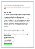NR 545 Final Exam Study Guide &vert; Comprehensive Practice Question Bank with Detailed Explanations &vert; Advanced Pharmacology Review &vert; 2026&sol;2027 Edition