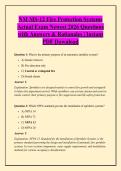 NM MS-12 Fire Protection Systems &NewLine;Actual Exam Newest 2026 Questions &NewLine;with Answers & Rationales &vert; Instant &NewLine;PDF Download 