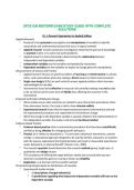 SPCE 630 MIDTERM EXAM STUDY GUIDE WITH COMPLETE SOLUTIONS