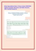 RELIAS DYSRHYTHMIA EXAM A SCREENSHOTS &colon; COMPREHENSIVE EKG INTERPRETATION GUIDE WITH SINUS&comma; ATRIAL&comma; JUNCTIONAL&comma; VENTRICULAR&comma; AND HEART BLOCK DYSRHYTHMIAS &vert;WITH VERIFIED SOLUTIONS AND DETAILED CLINICAL RATIONALES &vert; ACLS PREP FOR NURSES