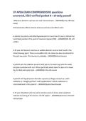 3P APEA EXAM COMPREHENSIVE questions answered&comma; 2025 verified graded A&plus; already passed&excl;