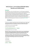 NUR 155 Exam&colon; 2&comma; 3 & 4 Combined 2026&sol;2027-Edition Questions and Verified Answers 