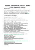 Sociology 1000 Final Exam 2026&sol;2027  Brekhus Mizzou Questions & Answers&period; 