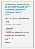 RAMSAY MAINTENANCE TEST STUDYGUIDE EXAMS &vert;&vert; MOST RECENT EXAMS 2026&vert; 2027 