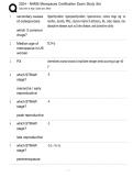 2024 - NAMS Menopause Certification Exam Study Set Study Guide &vert; Actual Exam Review Questions & Complete Answers &vert; Newest Update 2025